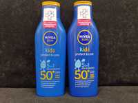 NIVEA SUN Kids Protect & Care SPF 50, 2 × 200 ml. Okazja.