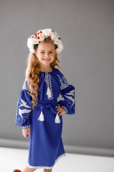 Вишиті сукні від 104 до 158см