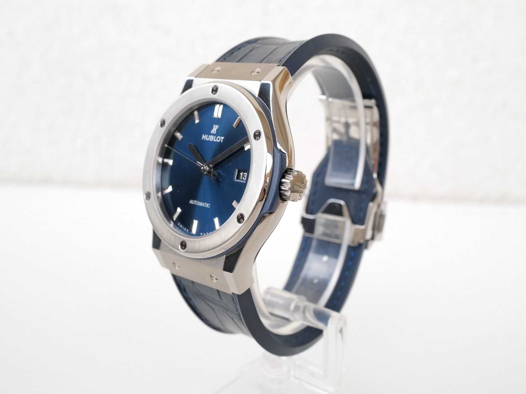 Hublot Classic Fusion Automatic Titanium Blue Dial 42mm