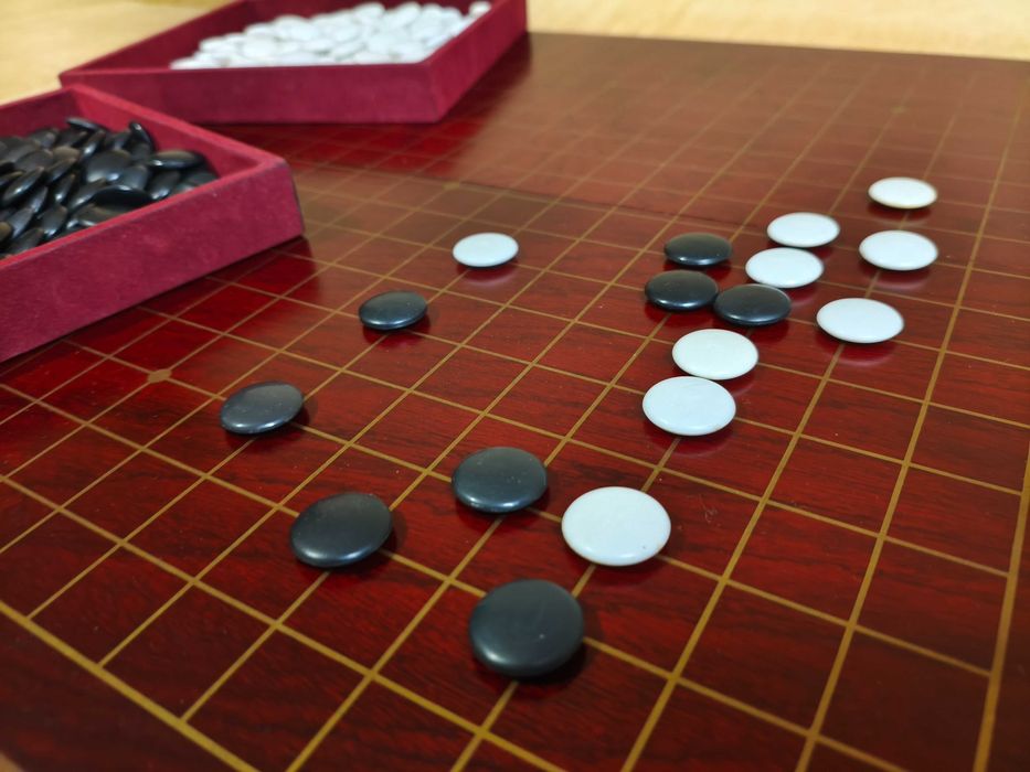 Го/Бадук/Вейці. Настольная игра. Складний набор.