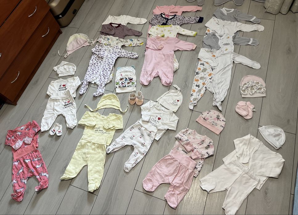 Лот речей для новонароджених від 0-3 місяців