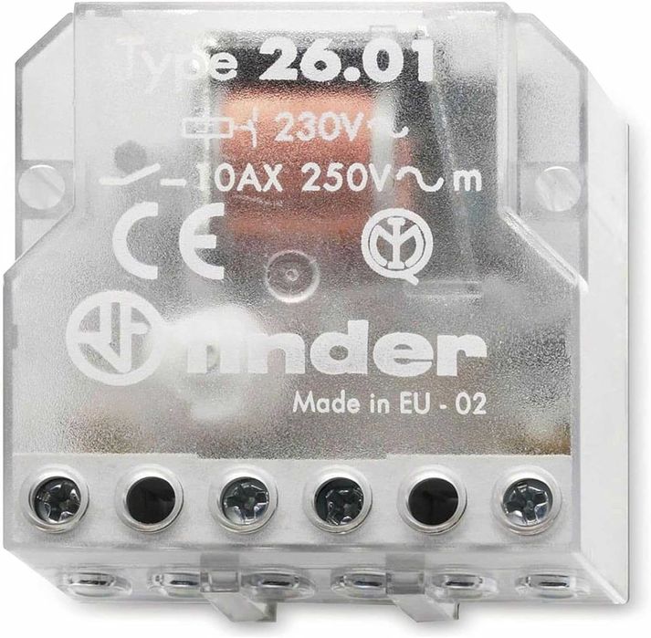 Finder 26.01 PAS przełącznik impulsowy do montażu w puszce