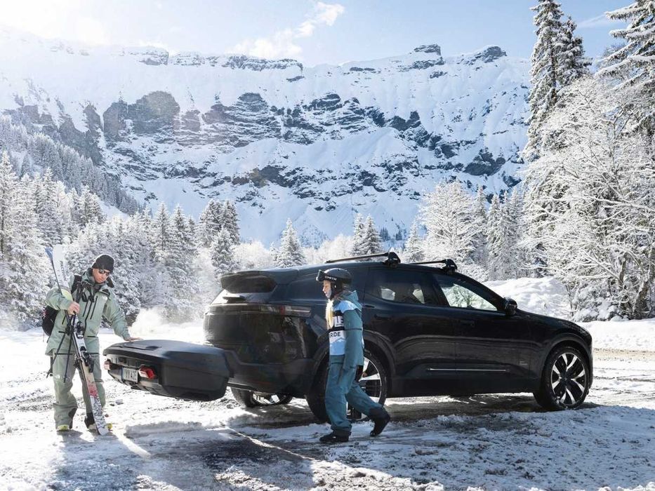 Thule Arcos XL box z platformą montażową - zestaw na narty od ręki fv