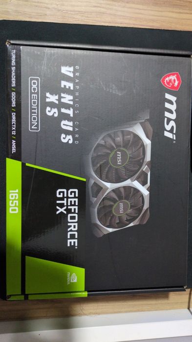 Placa gráfica MSI GTX 1650