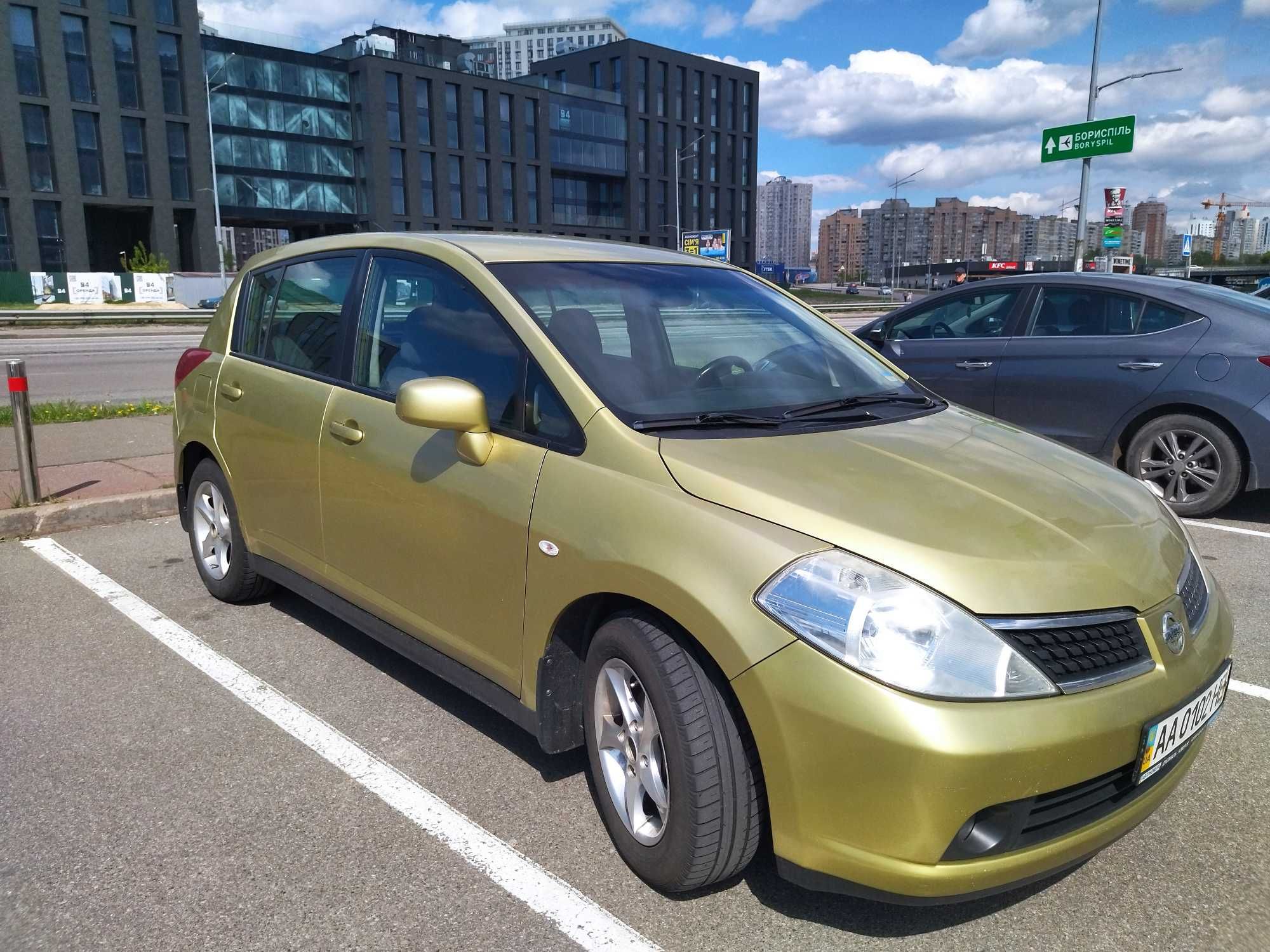 Nissan tiida 1,6 АКП