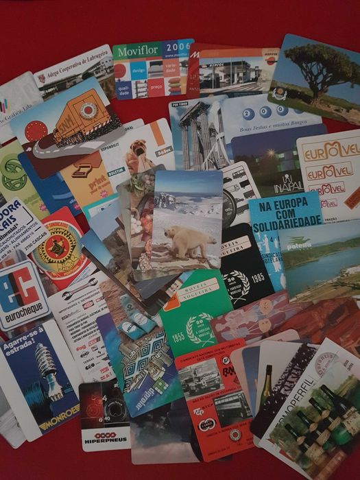 Calendários Décadas 80/90 e início Anos 2000