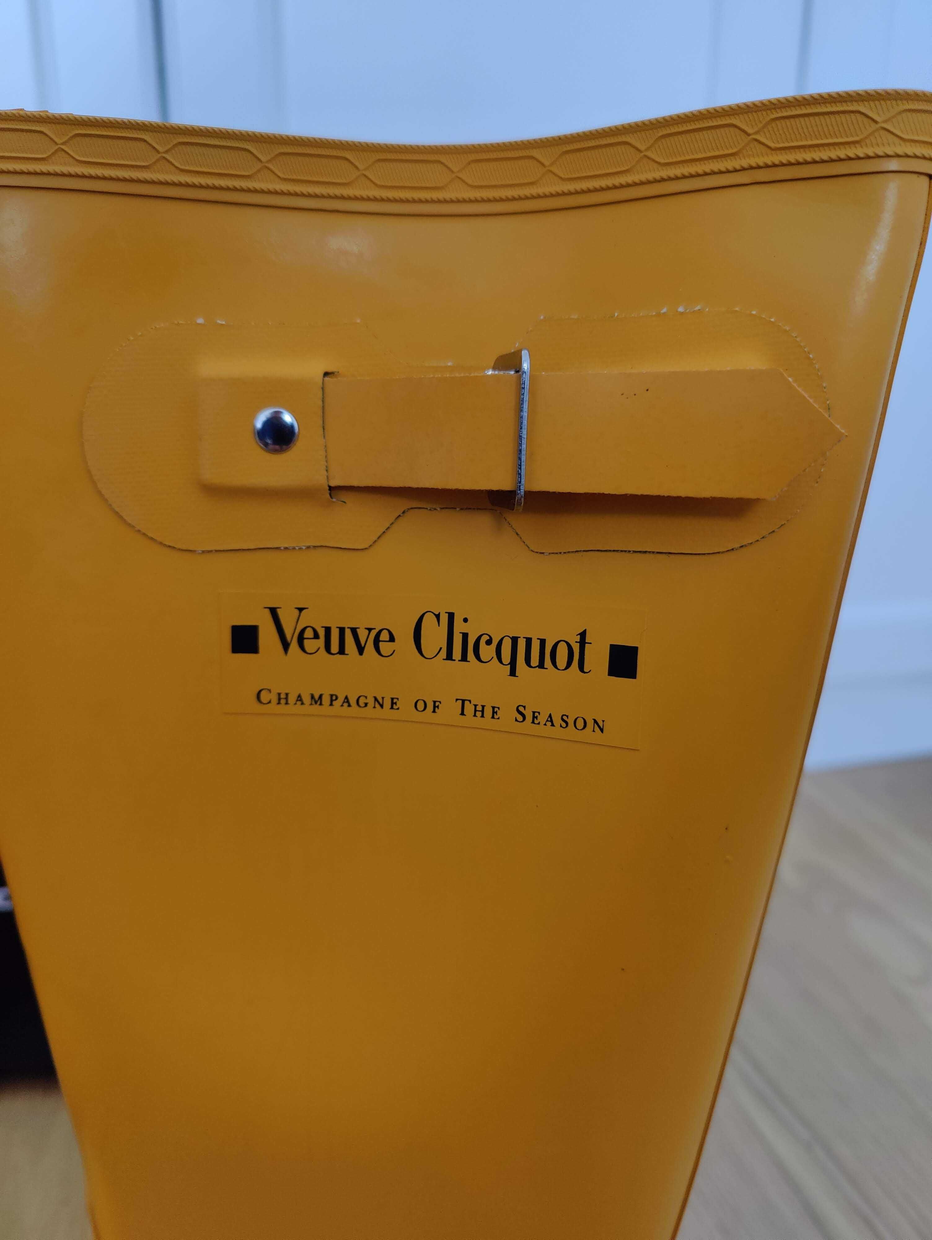 nowe kalosze Hunter Veuve Clicquot UK made edycja limitowana rozm 43