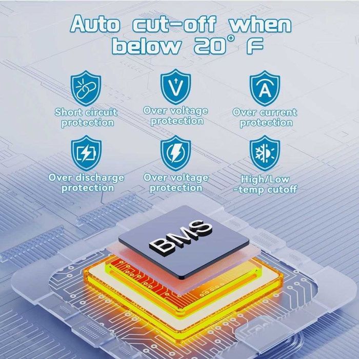 Акумулятор для ДБЖ/інвертора Bottione LiFePO4 12.8V 100Ah. Гарантія!