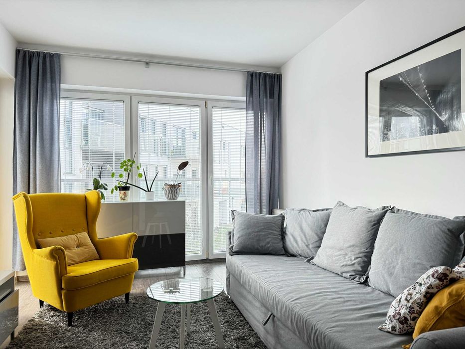 wynajmę wyposażone, 2-pokojowe mieszkanie bezpośrednio Ławica