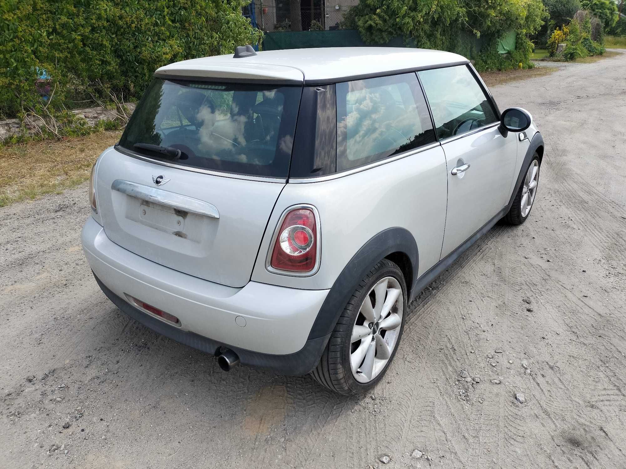 CZĘŚCI Mini Cooper R56 1,6 N16B16A lakier a62/0 Silnik Maska Drzwi