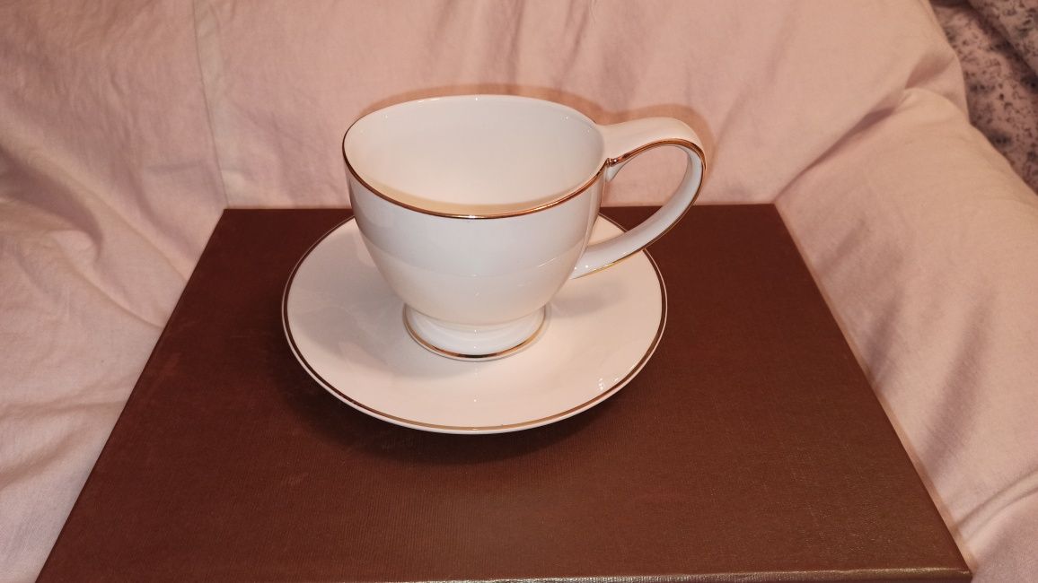 Porcelana Carmani komplet kawowy
