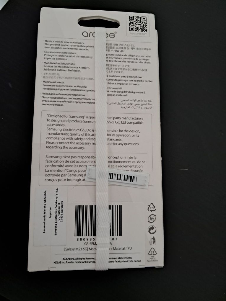 Etui cover plecki Samsung M23 5G