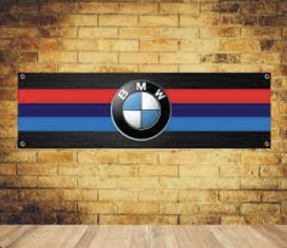 Baner plandeka BMW 150x60 mpower alpina