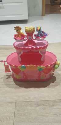 My Little Pony domek tort karuzela