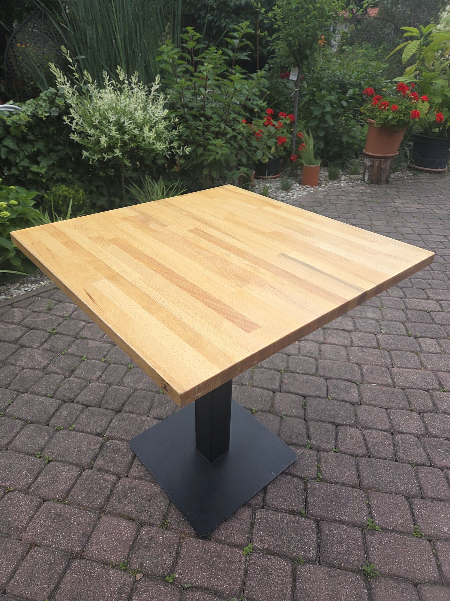 Stoły drewniane 70cm+70cm