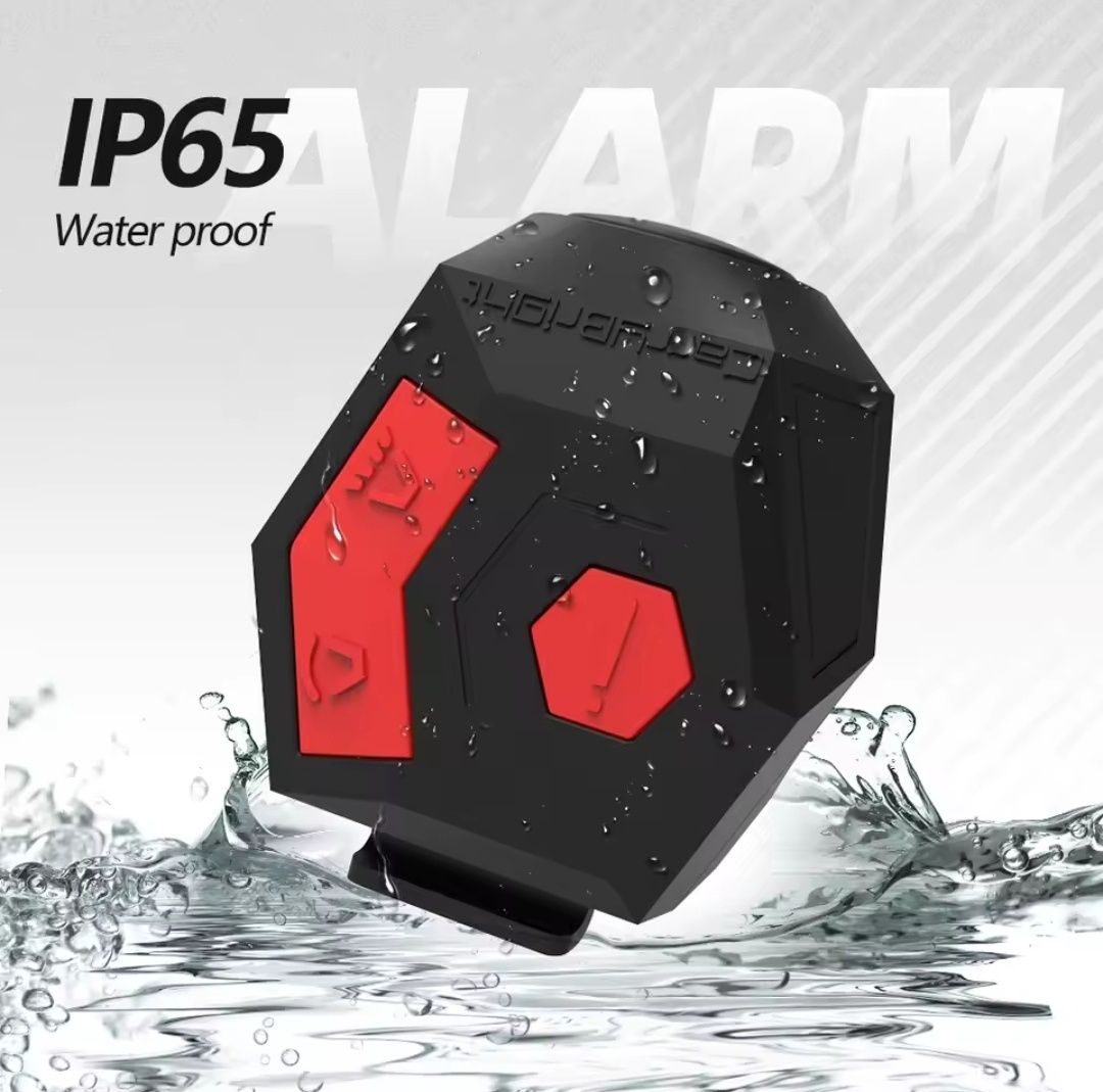 Dzwonek rowerowy z alarmem elektroniczny CBH3 120DB USB-C 200mA Nowy