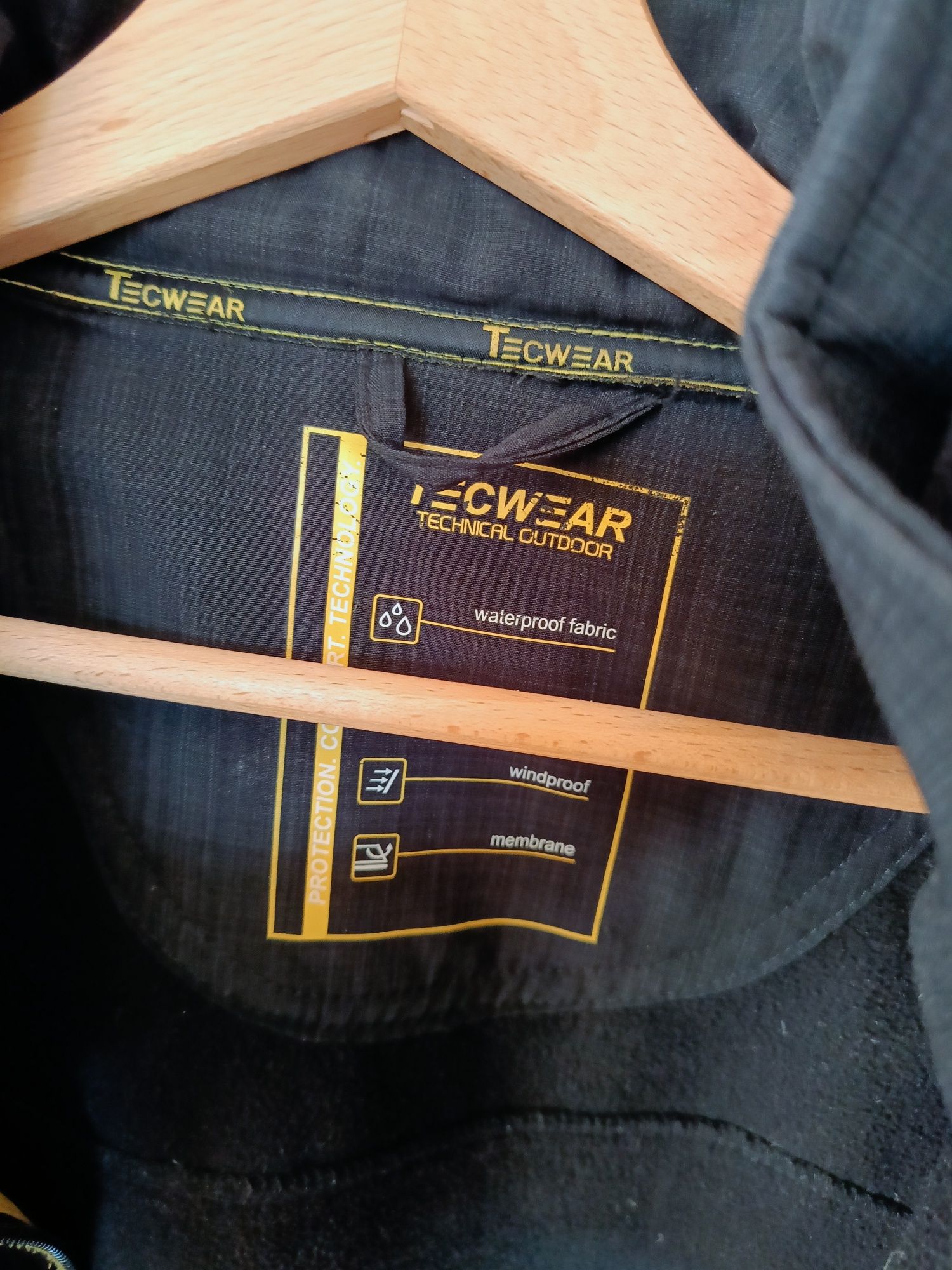 Tecwear męska bluza Softshell z kapturem rozmiar XL