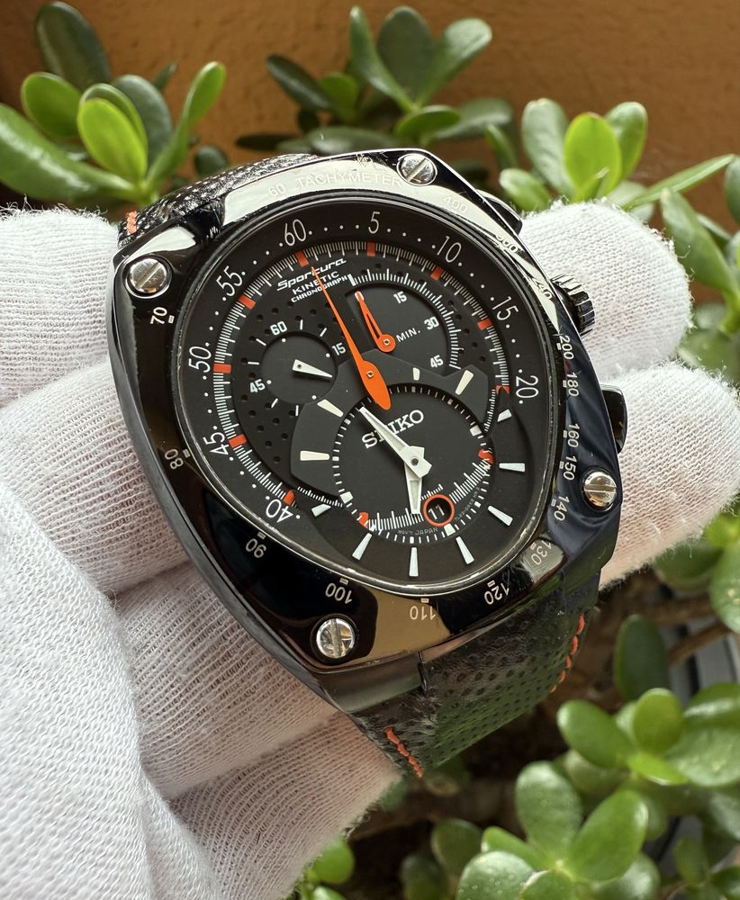 Seiko Sportura Kinetic Chronograph