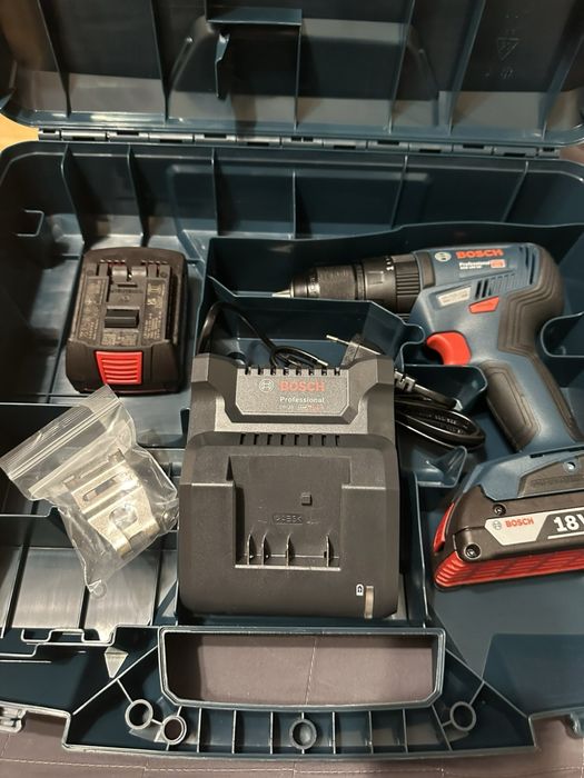 Шуруповерт ударный аккумуляторный Bosch Professional GSB 18V-50 2XGBA