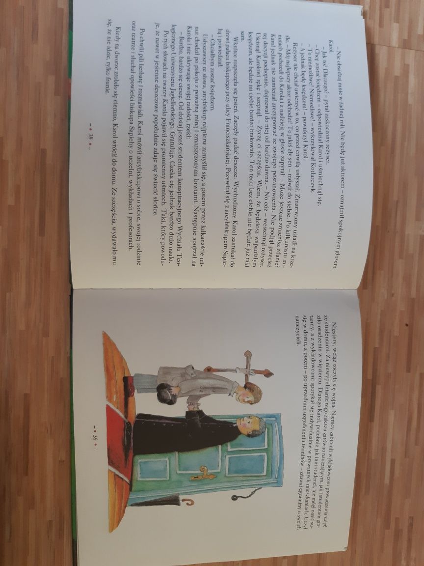 Książka o Janie Pawle Drugim dla dzieci