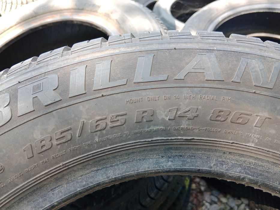 Opona używana letnia 185/65R14 Barum Brilantis 1szt.