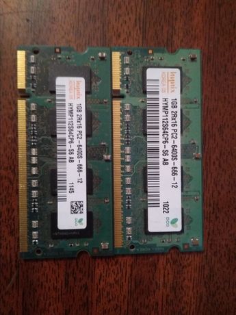Оперативная память Hynix SODIMM DDR2-800 1024MB PC-6400