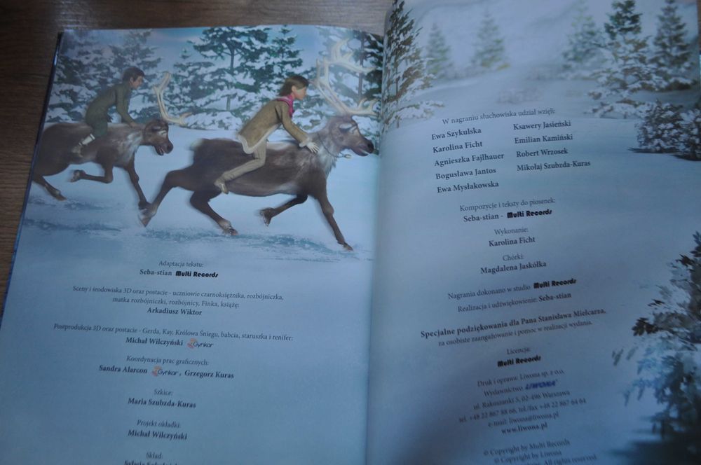 Królowa Śniegu książka Hans Christian Andersen