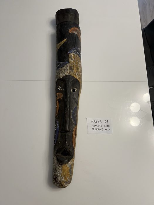 Maska drewniana – unikalna dekoracja etniczna