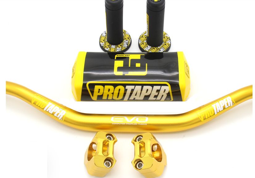 Kierownica gripy adaptery gąbka cr crf yz yzf wr rm rmz kx kxf KTM