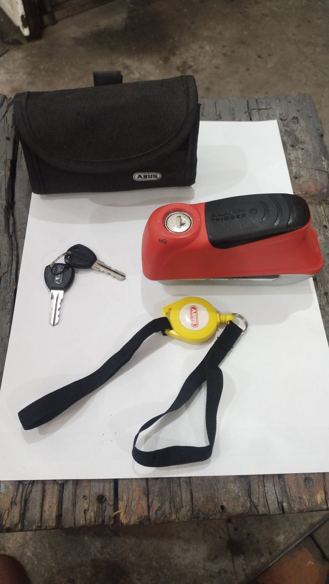Замок Abus Trigger 350 Alarm.