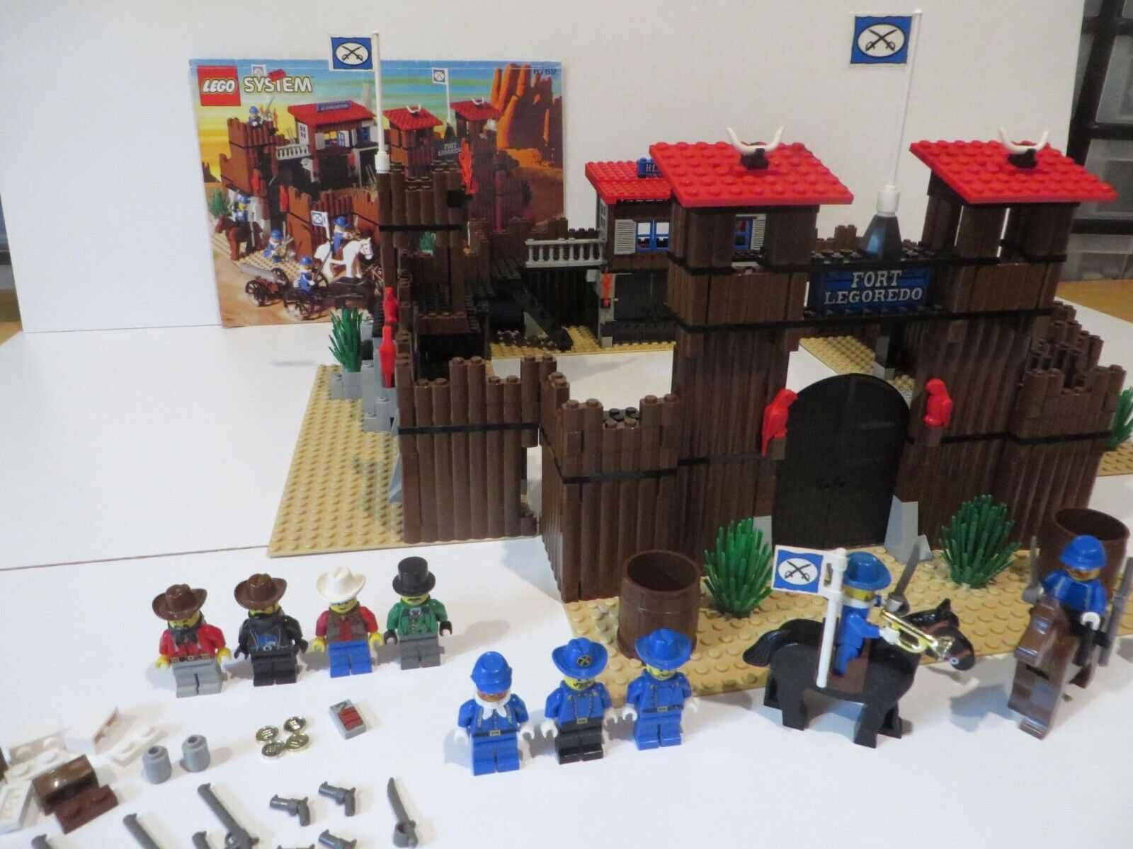 LEGO 6762  FORT LEGOREDO  2002 Western Kompletny zes.RZADKI