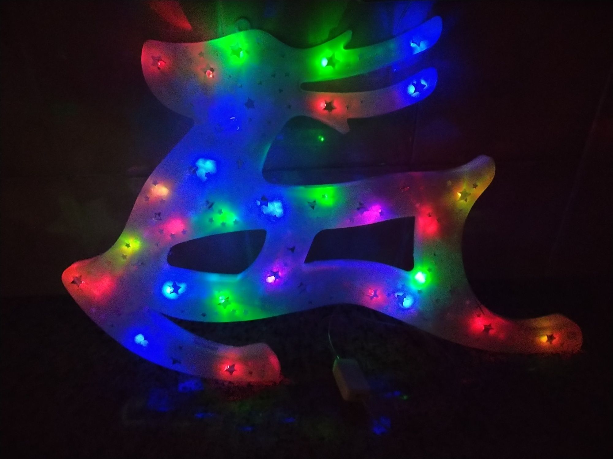 Luzes de natal Rena iluminada  LED'S casa quarto apartamento vivenda.