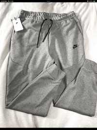 Tech fleece, Spodnie, dresy, Nike Sportswear, szary, 40/L