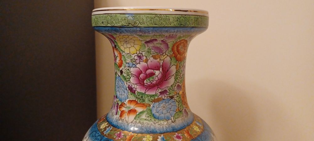 Vaso Porcelana Chinesa Dinastia Yuan
