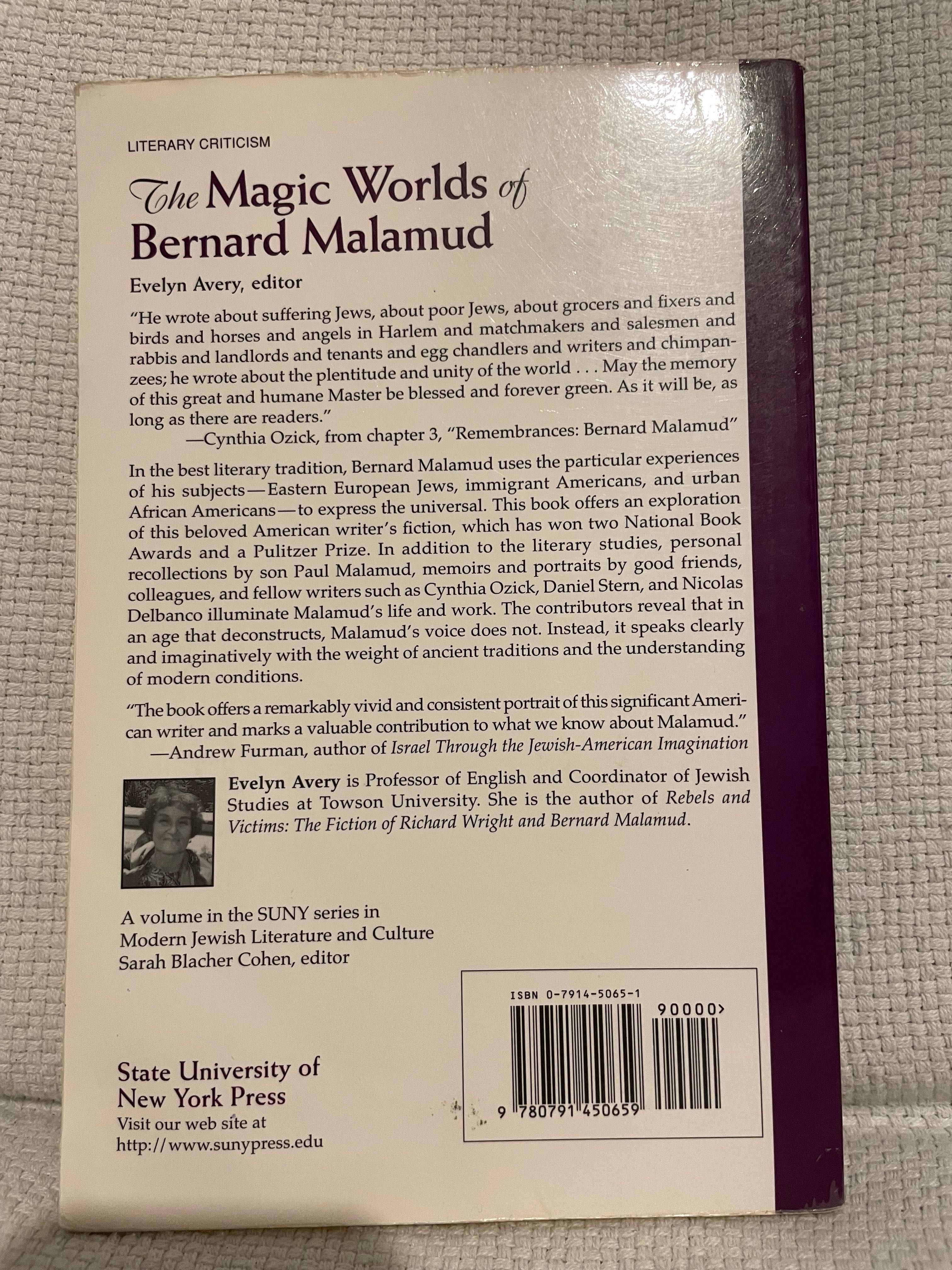 Magic Worlds of Bernard Malamud, red. E. Avery