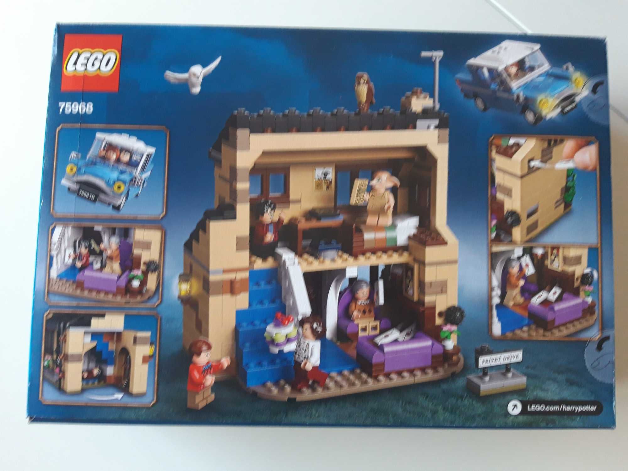 Conjunto Harry Potter 4 LEGO Rua dos Alfeneiros NOVO