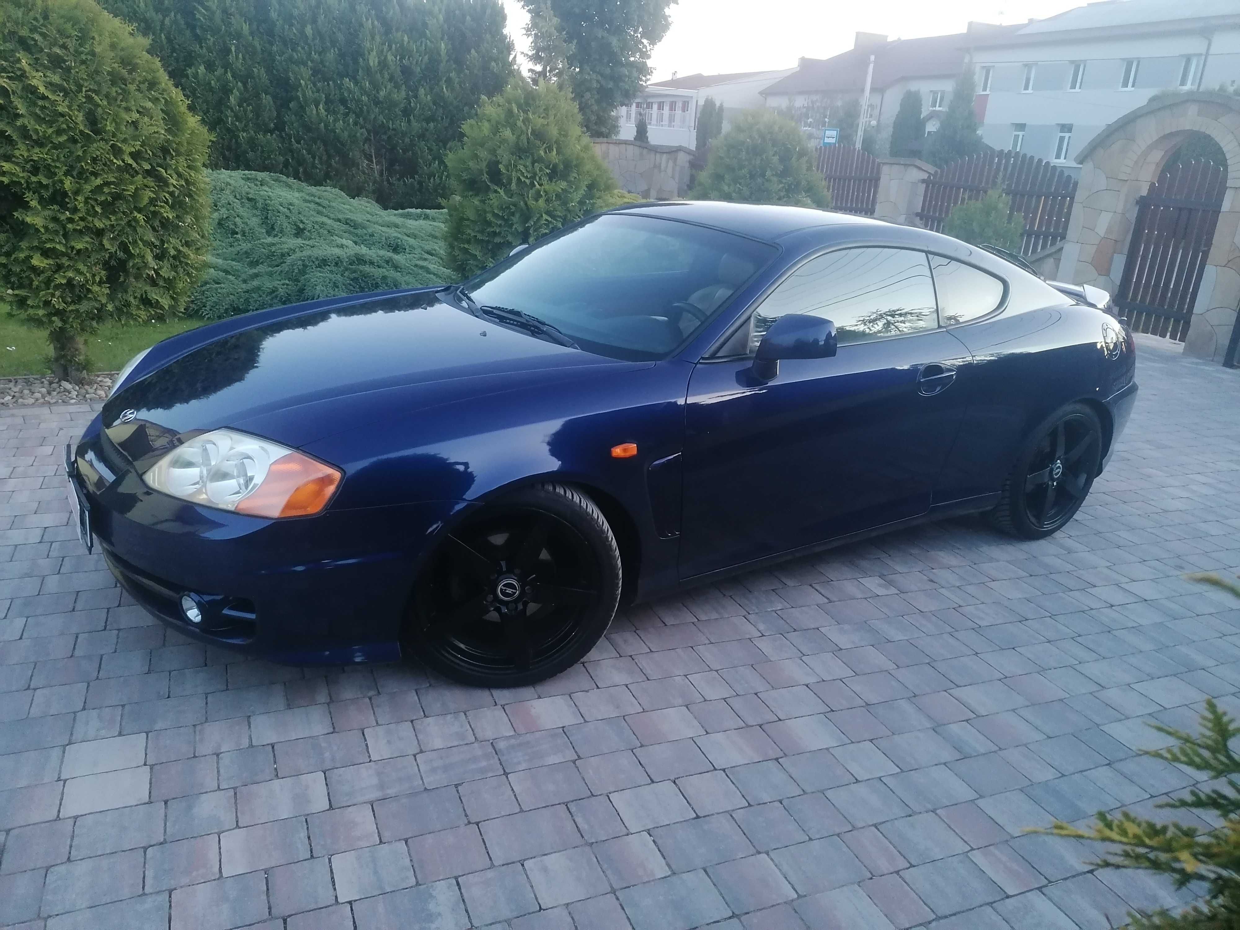 **Hyundai Coupe**2.7  V6 benzyna 167 km**Skora**Klima Działa**6 Biegów