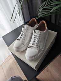Białe skórzane trampki Lasocki sneakersy buty 39/38,5