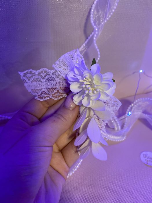 Весільна бутоньєрка для наречених / свідків