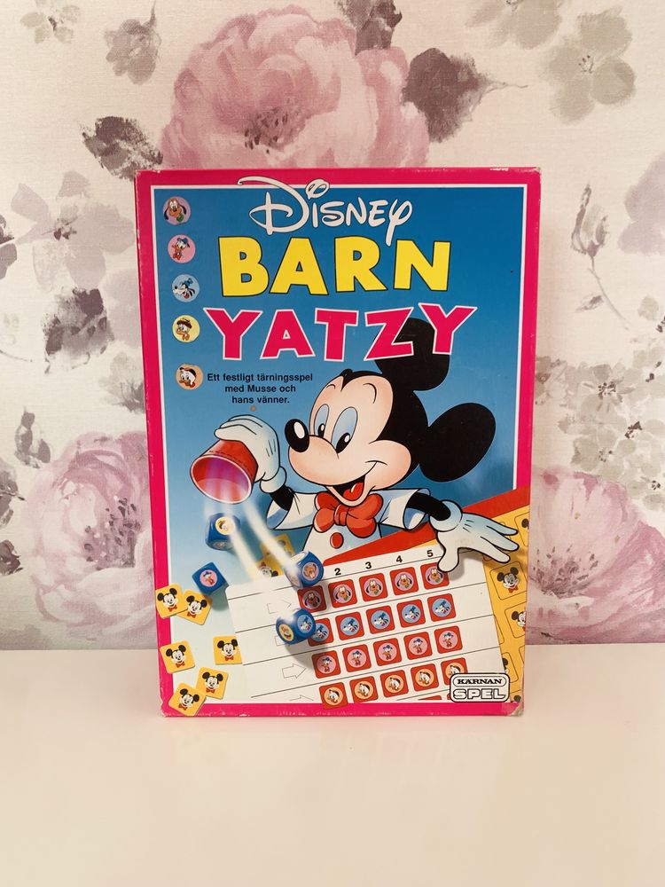 świąteczna gra w kości Mickey, Disney vintage