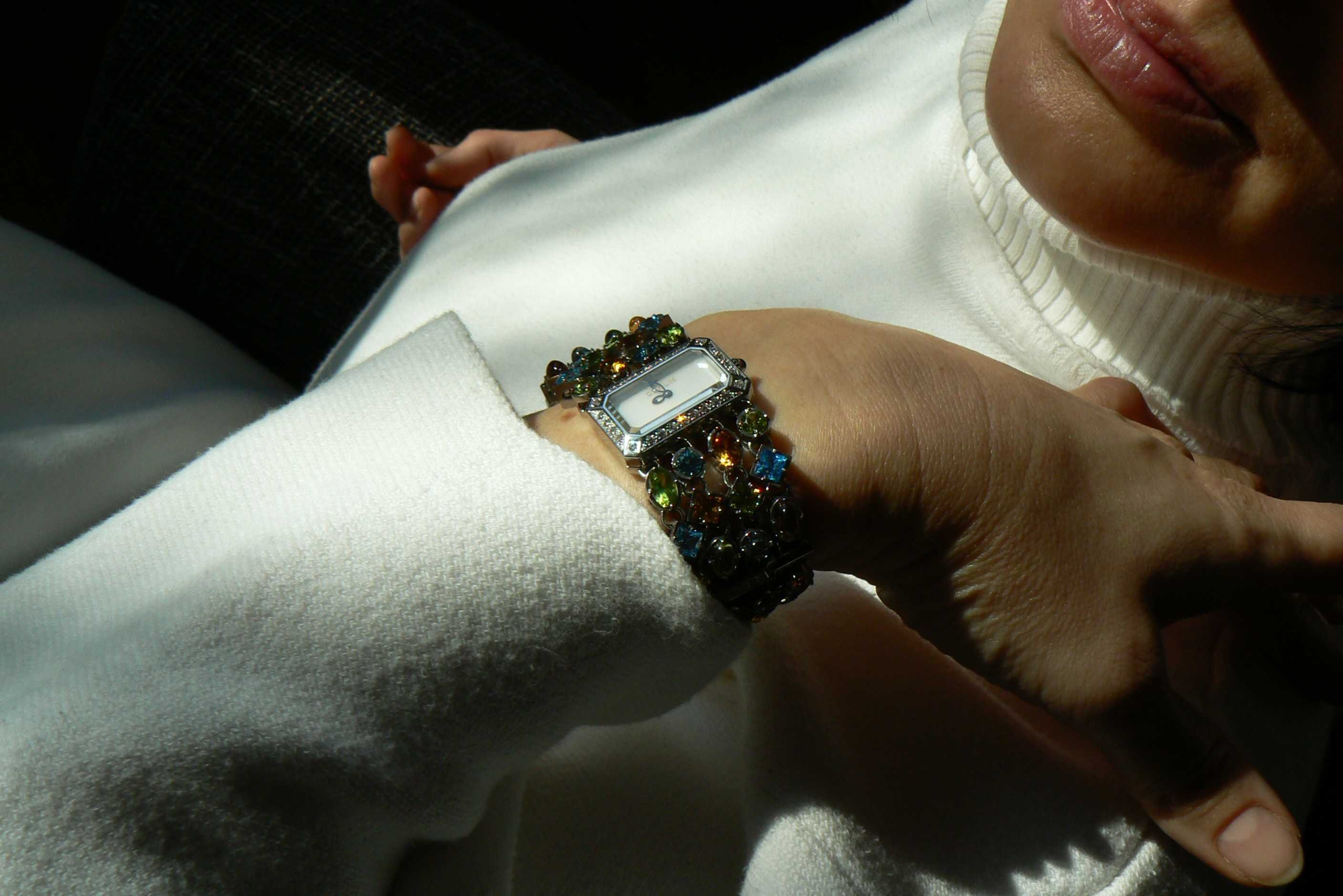 CORUM Potpourri diamenty brylanty cytryn topaz oliwin