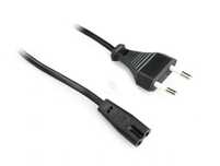 8 szt. x Kabel do tv, radia tzw. ósemka 2pin 1m-1.5m