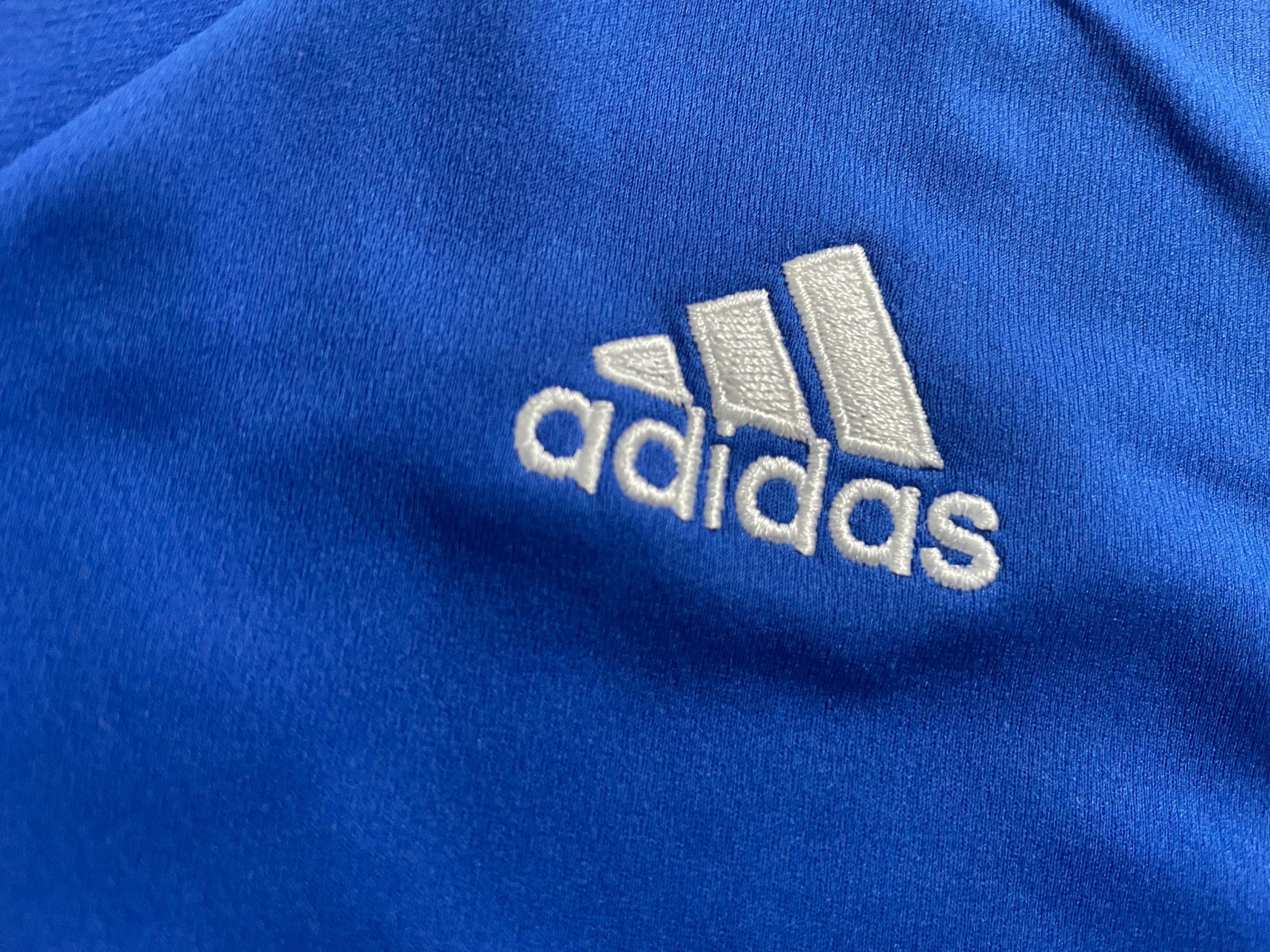 Adidas koszulka piłkarska climalite niebieska dla piłkarza