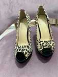 Sapato Alto Leopardo