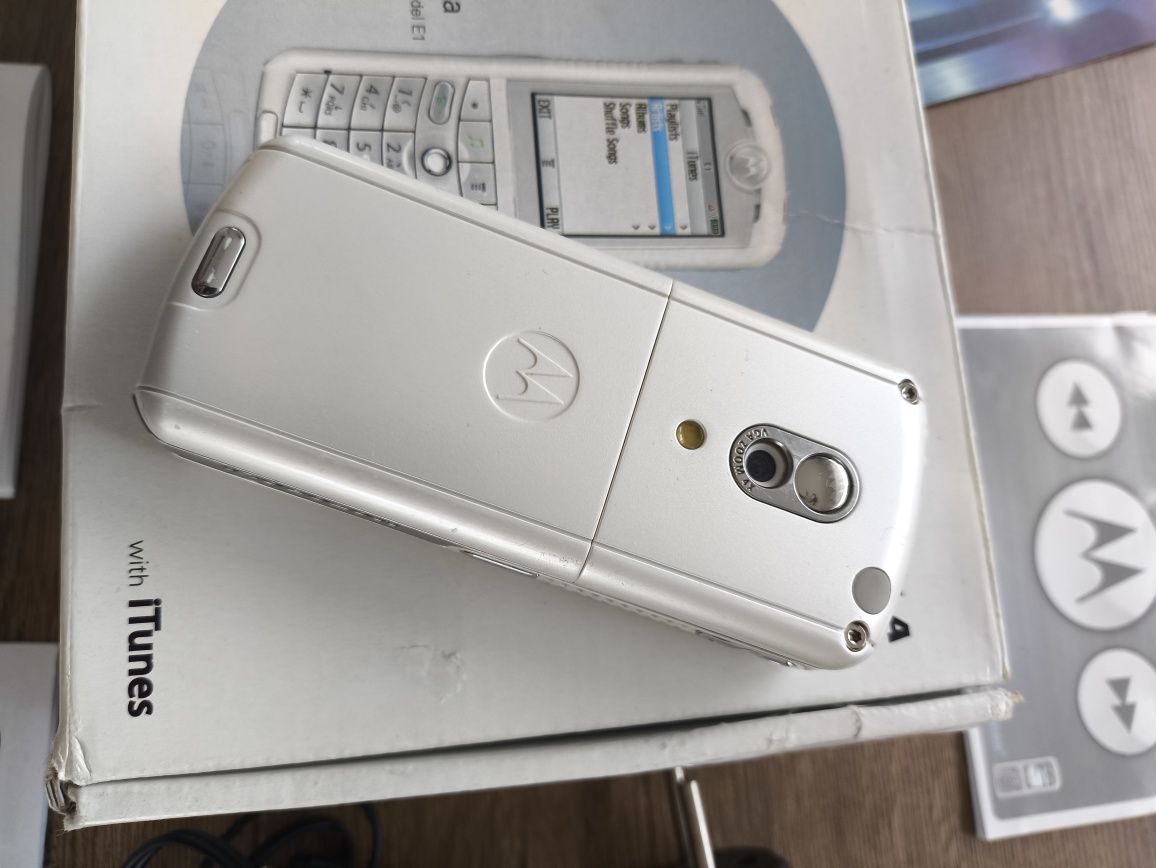 Motorola ROKR E1 E398 cały zestaw Unikat