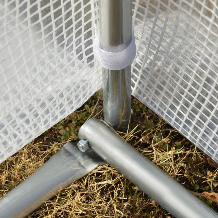 Estufa para Horta ou  Jardim 8x3x2m com 12 Janelas