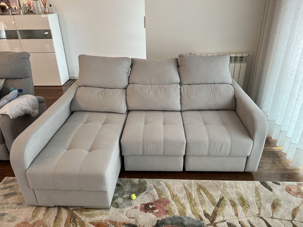 Vendo sofá com chaise long