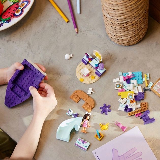 Конструктор LEGO Корабель і спа Ґаббі й Нявки 88 деталей Уцінено!