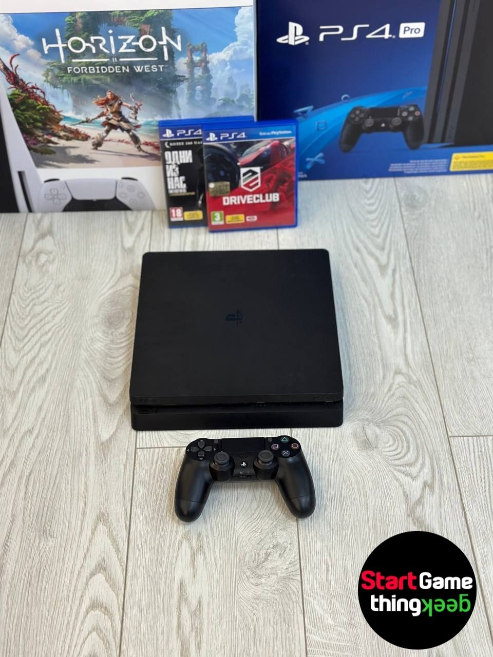 Playstation 4 Slim 1 ТБ+2 гри у подарунок