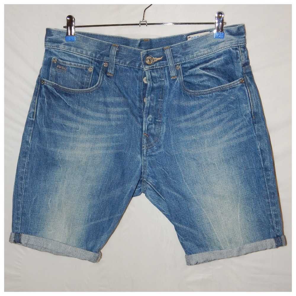 Джинсовые шорты G-Star Raw 3301 Straight ½. Size 32